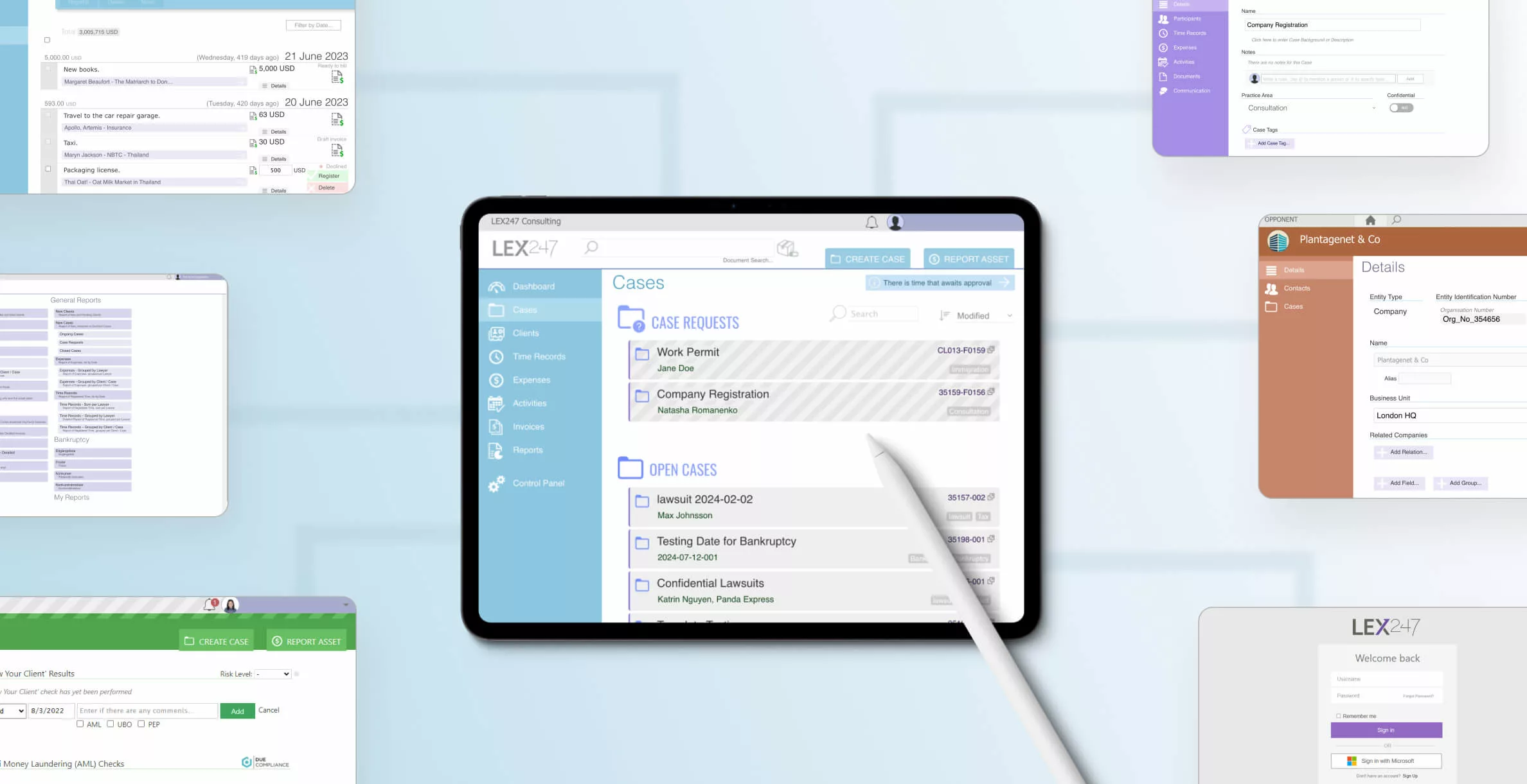 LEX247: The specialized true cloud legal practice management system for your law firm.